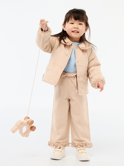 Pantalon en lin mélangé - Kiabi