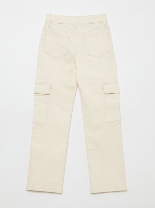 Pantalon en twill regular - Kiabi