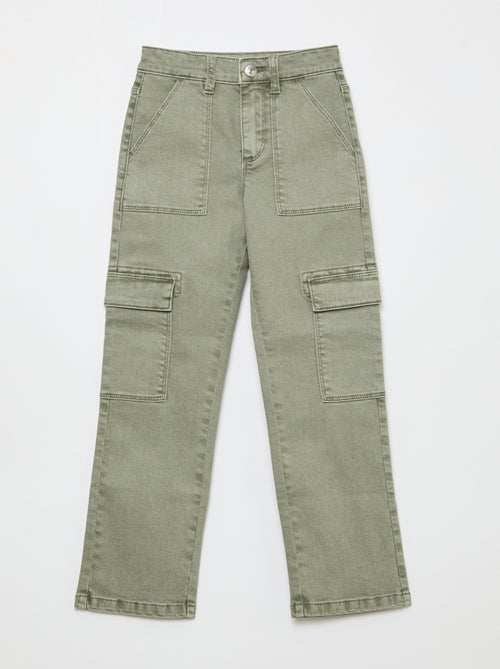 Pantalon en twill regular - Kiabi