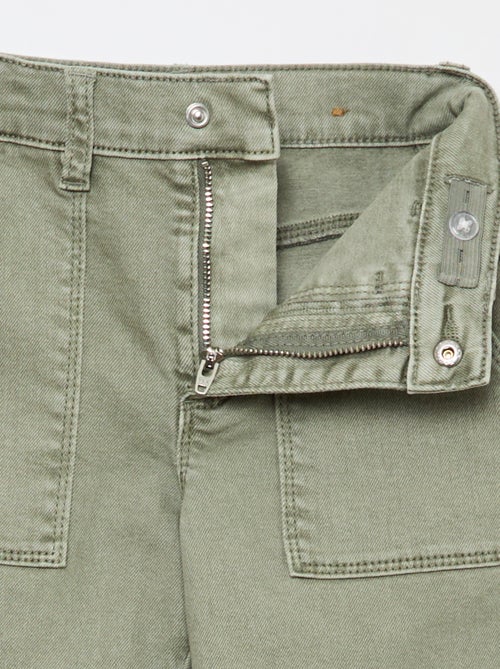 Pantalon en twill regular - Kiabi