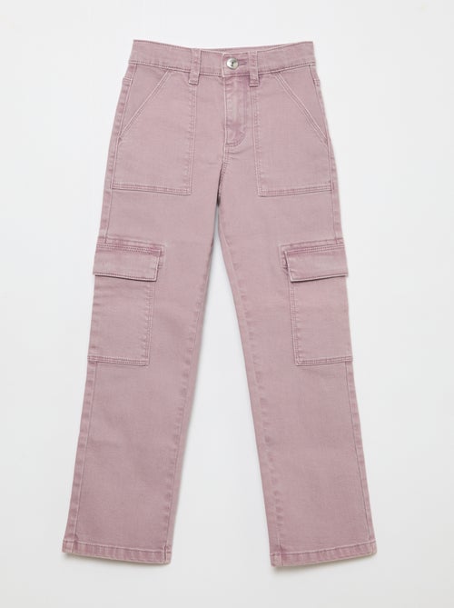 Pantalon en twill regular - Kiabi