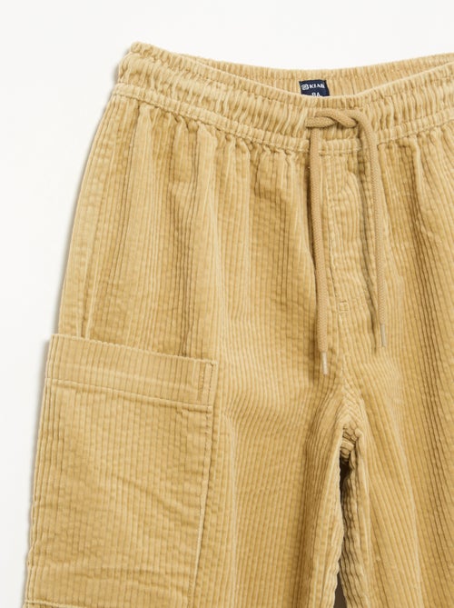 Pantalon en velours côtelé - Kiabi
