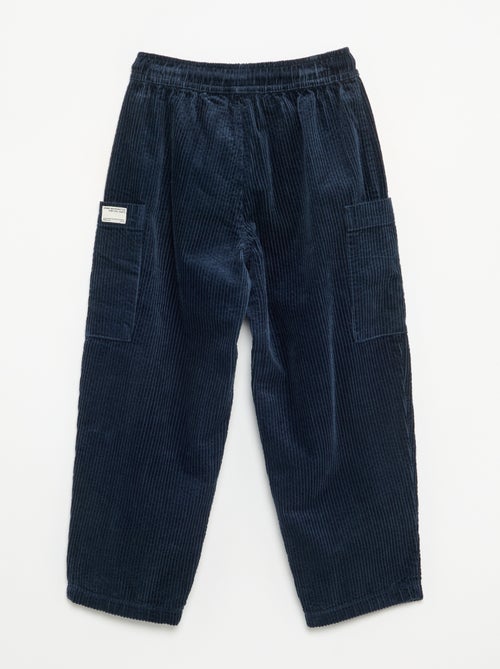 Pantalon en velours côtelé - Kiabi