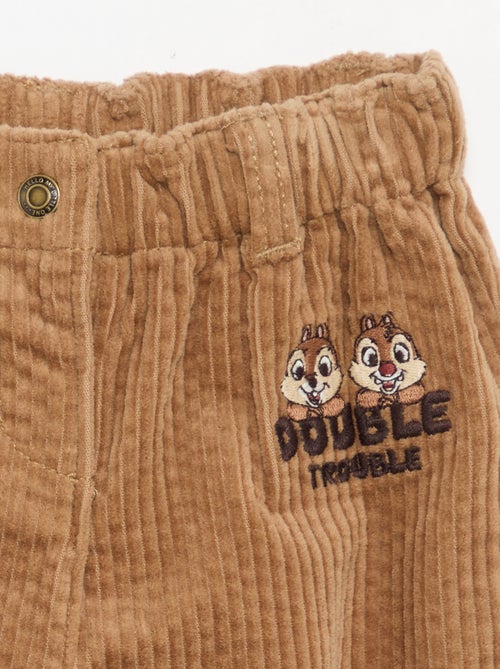 Pantalon en velours 'Disney' - Kiabi