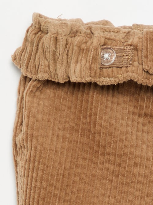 Pantalon en velours 'Disney' - Kiabi