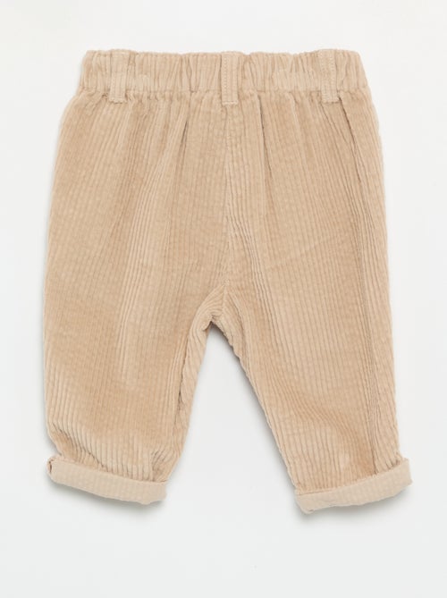 Pantalon en velours 'Disney' 'Marie' - Kiabi