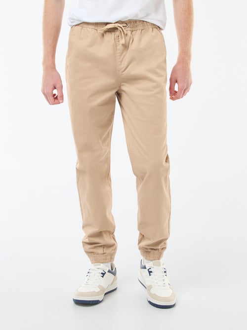 Pantalon esprit 'jogger' - Kiabi