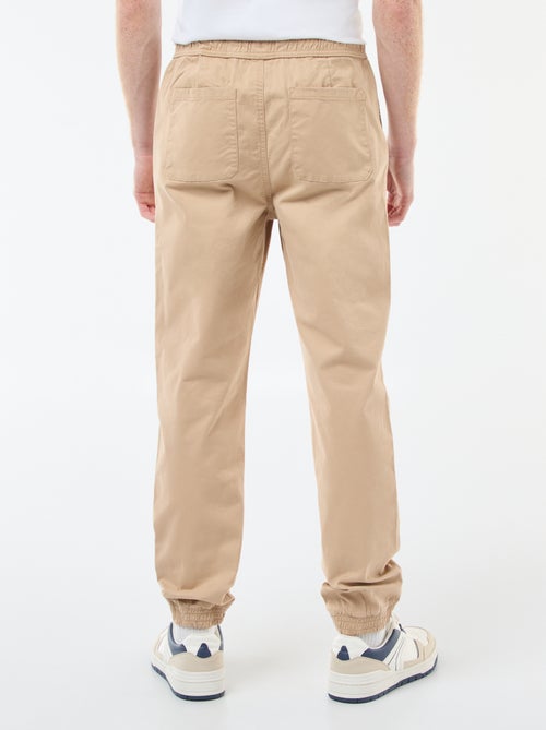 Pantalon esprit 'jogger' - Kiabi