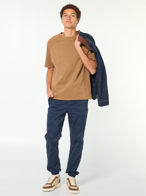 Pantalon esprit 'jogger' - Kiabi