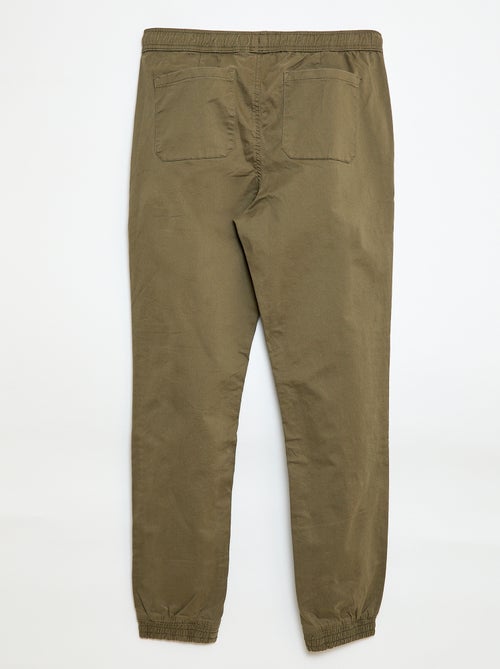 Pantalon esprit 'jogger' - Kiabi