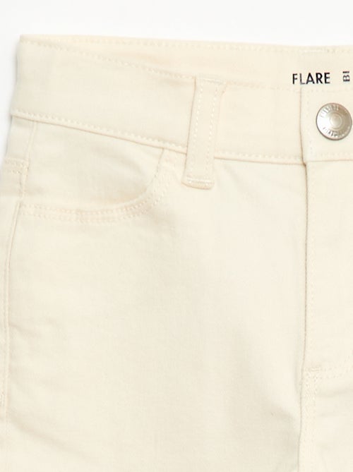 Pantalon flare - Coupe + ajustée - Kiabi