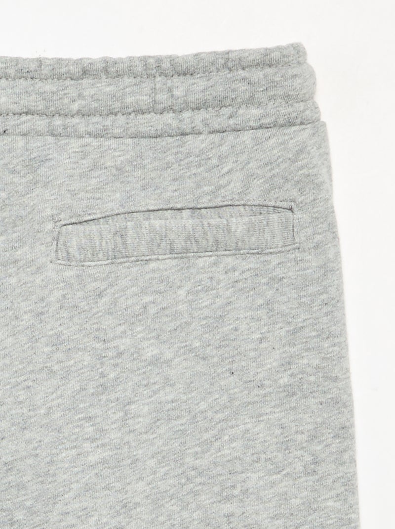 Pantalon forme ballon en molleton non gratté Gris - Kiabi