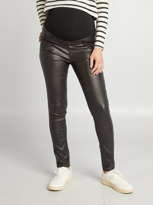 Pantalon grossesse avec bandeau élastique - Kiabi