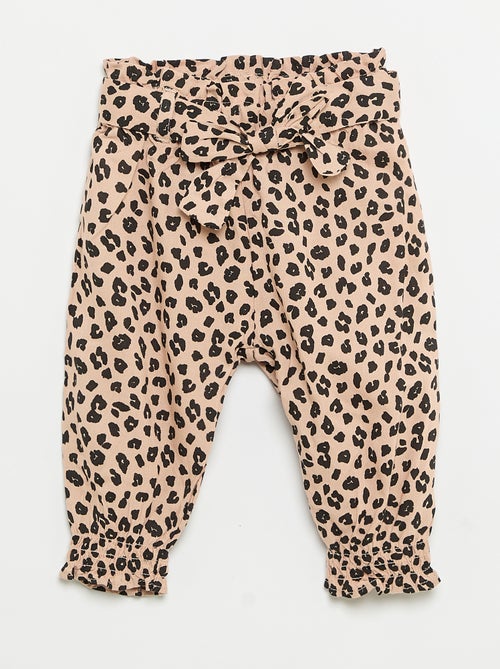 Pantalon imprimé - Kiabi
