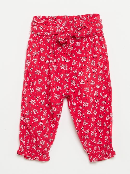 Pantalon imprimé - Kiabi