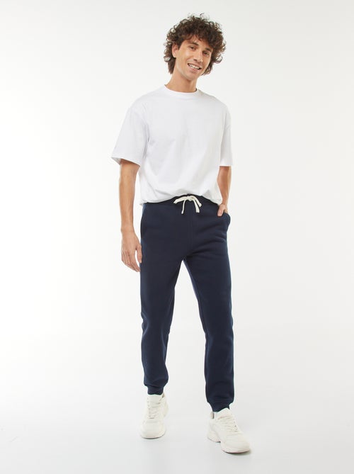 Pantalon jogging en molleton chaud - Kiabi