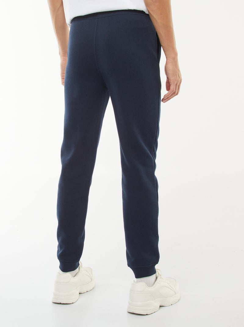 Pantalon jogging en molleton chaud Bleu - Kiabi