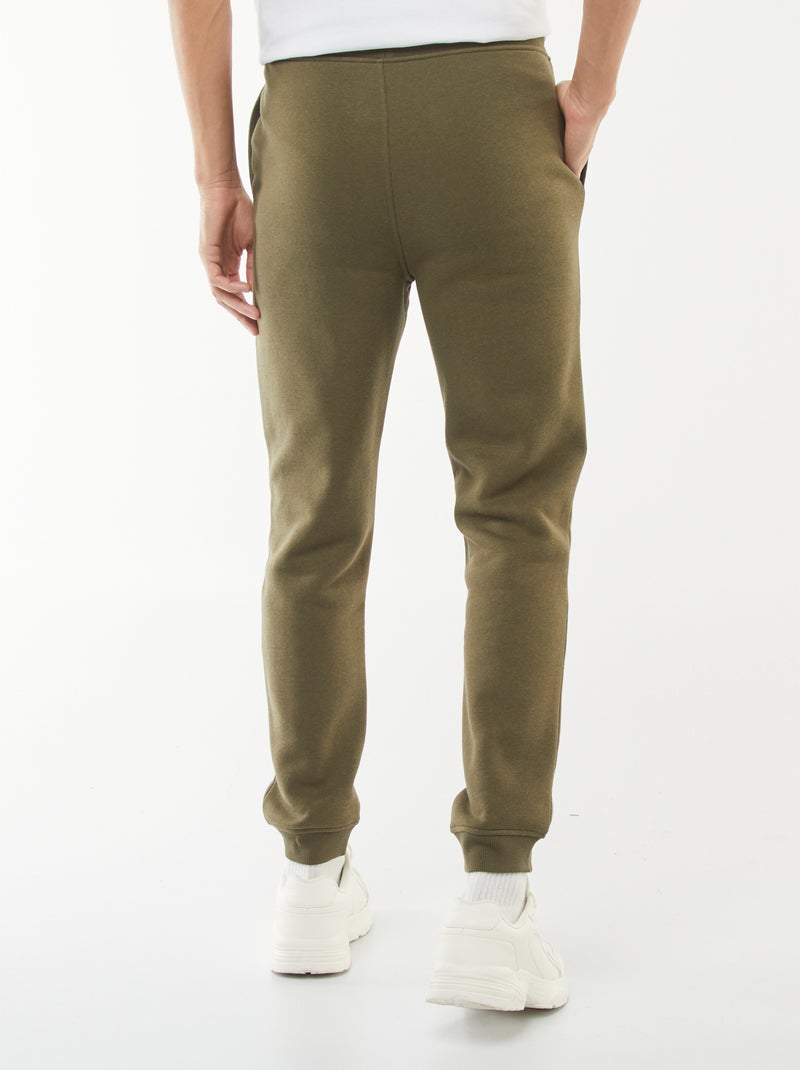 Pantalon jogging en molleton chaud Kaki - Kiabi