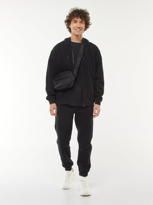 Pantalon jogging en molleton chaud - Kiabi