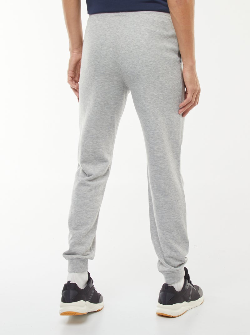 Pantalon jogging léger uni Gris - Kiabi