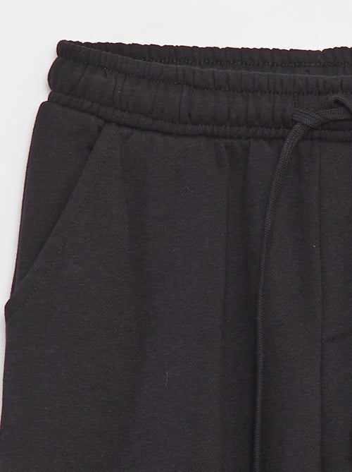 Pantalon jogging multipoches en molleton - Kiabi