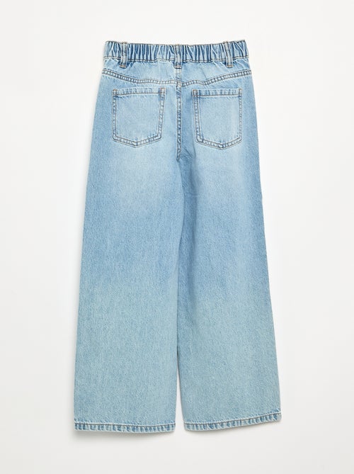 Pantalon large à strass - Kiabi