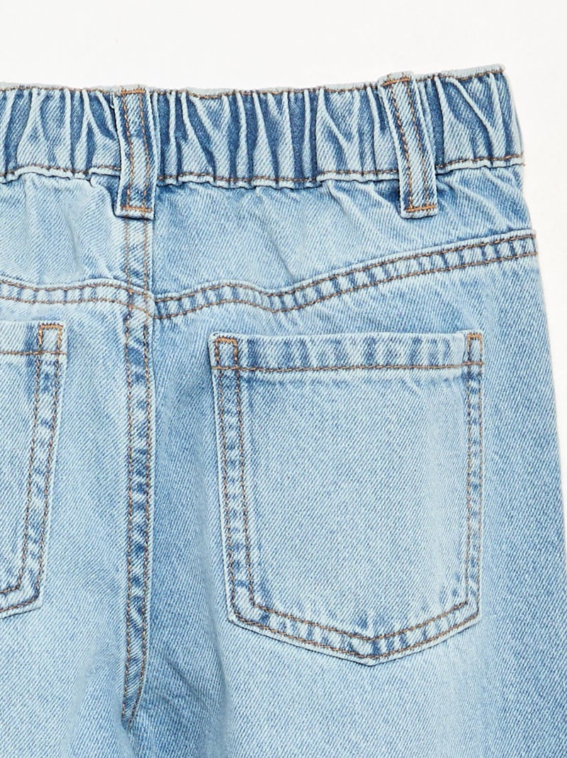 Pantalon large à strass Bleu - Kiabi