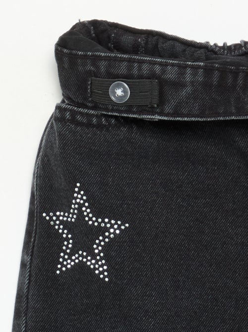 Pantalon large à strass - Kiabi