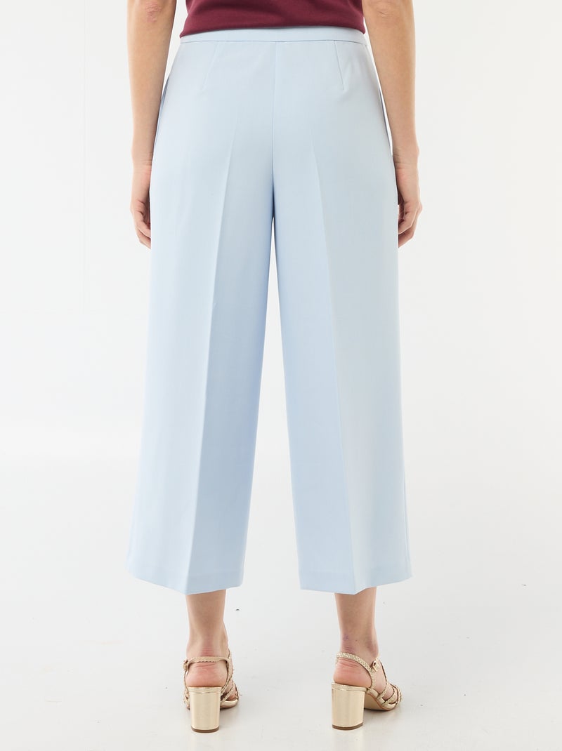 Pantalon large de cérémonie Bleu - Kiabi