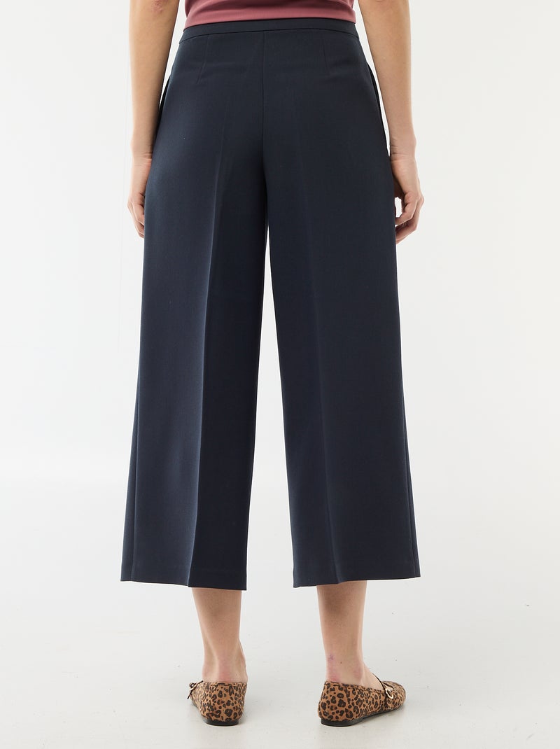 Pantalon large de cérémonie Bleu - Kiabi