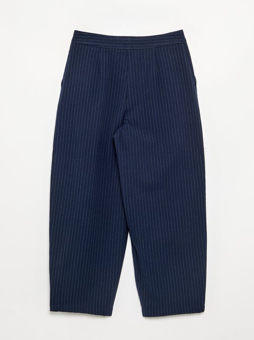 Pantalon large en flanelle - Kiabi