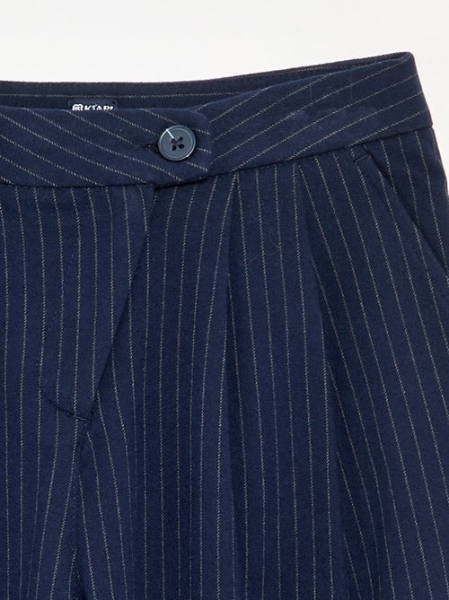 Pantalon large en flanelle - Kiabi