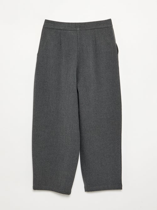 Pantalon large en flanelle - Kiabi