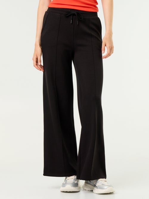 Pantalon large en polaire - Kiabi Pantalon large en polaire - Kiabi