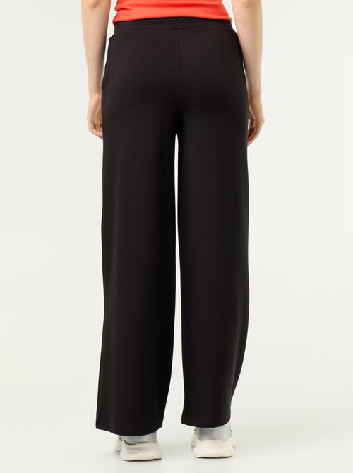 Pantalon large en polaire - Kiabi Pantalon large en polaire - Kiabi