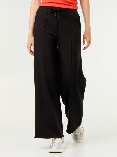 Pantalon large en polaire - Kiabi Pantalon large en polaire - Kiabi