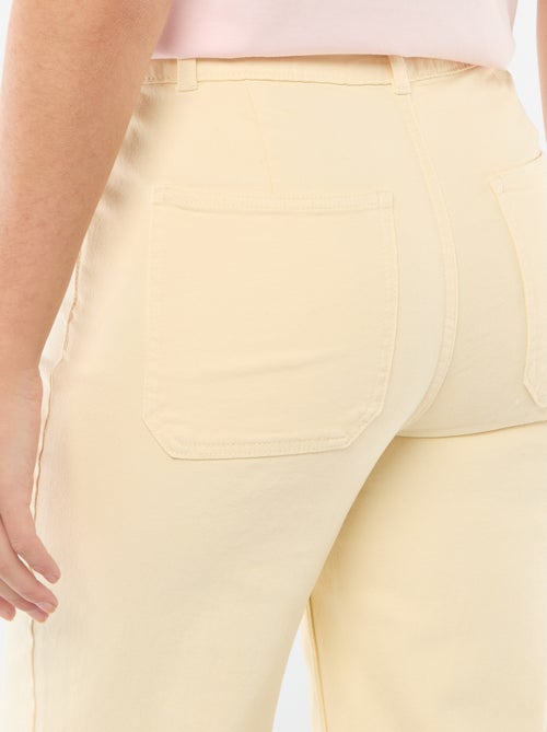 Pantalon large pour femme à taille standard - Kiabi Pantalon large pour femme à taille standard - Kiabi