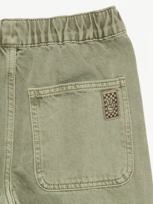 Pantalon large uni - Kiabi