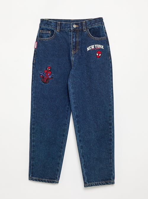 Pantalon ' Marvel' 'Spiderman' en denim - Kiabi Pantalon ' Marvel' 'Spiderman' en denim - Kiabi