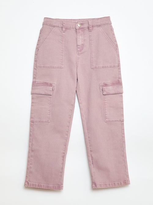 Pantalon multipoche - Coupe + confortable - Kiabi