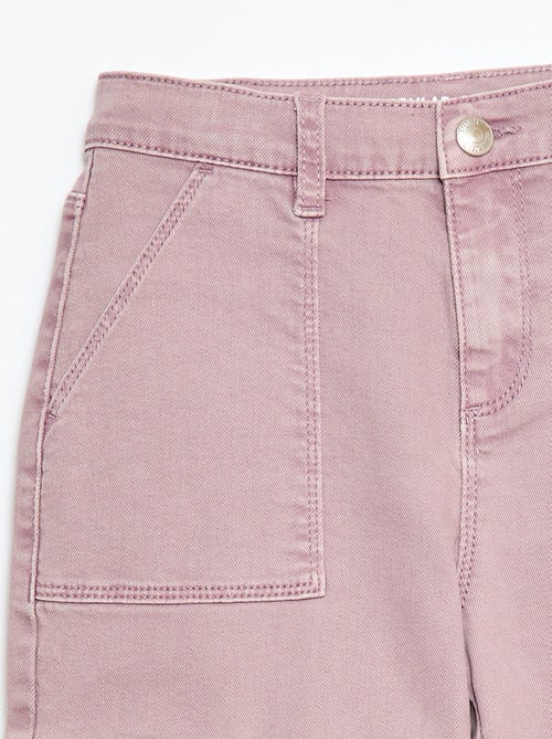 Pantalon multipoche - Coupe + confortable - Kiabi