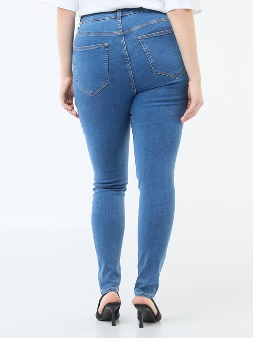 Pantalon skinny à taille très haute - L28 - Kiabi