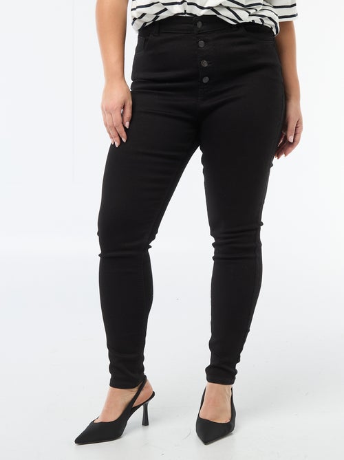 Pantalon skinny taille très haute - L30 - Kiabi