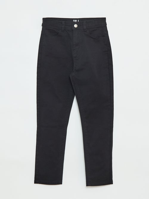 Pantalon slim - coupe ajustée 4 poches - Kiabi