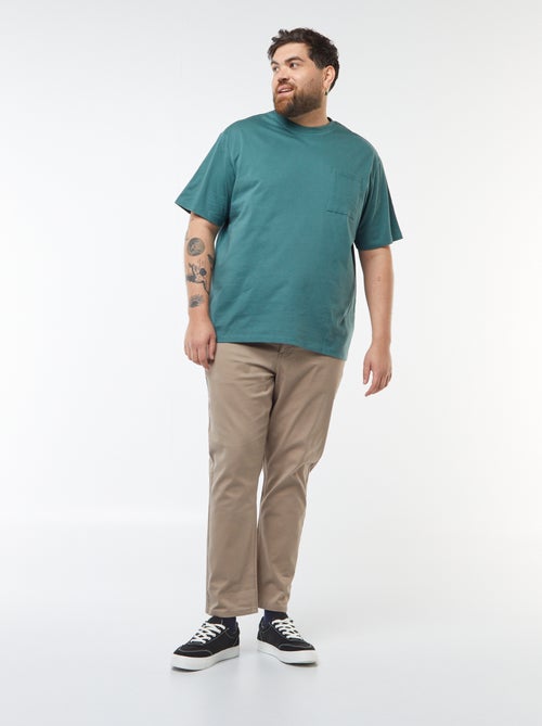 Pantalon slim - L32 - Kiabi