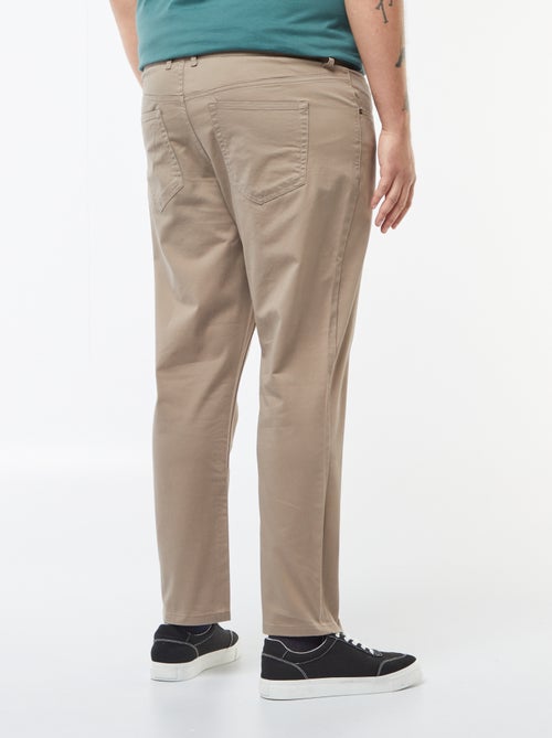Pantalon slim - L32 - Kiabi