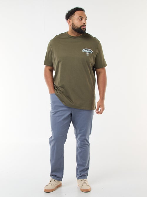 Pantalon slim - L32 - Kiabi