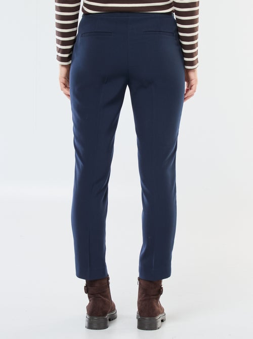 Pantalon slim pour femme uni à taille standard - Kiabi Pantalon slim pour femme uni à taille standard - Kiabi
