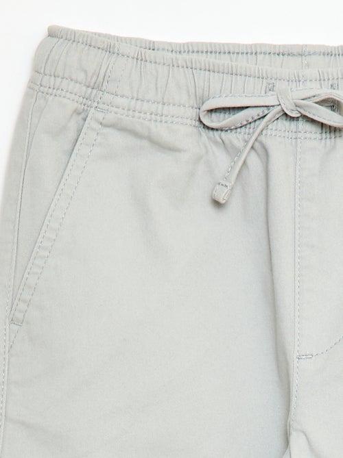 Pantalon stretch multipoches - Kiabi