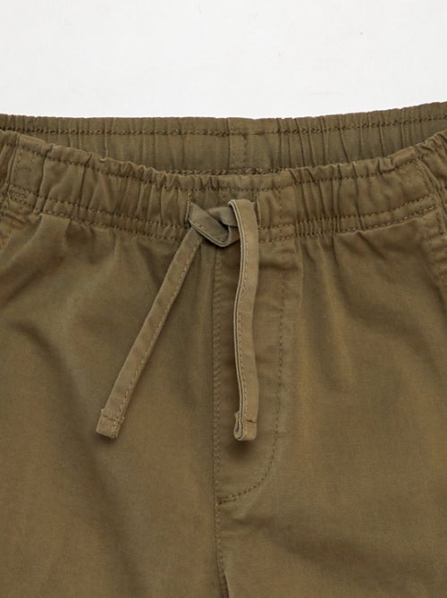 Pantalon stretch multipoches - Kiabi